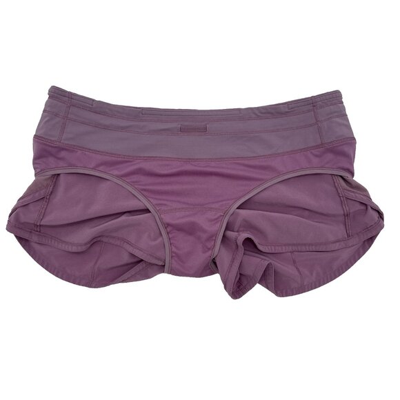 Lululemon Speed Up Short Rose Quartz Lined Size 8 W7AJRR womans purple - Picture 7 of 10